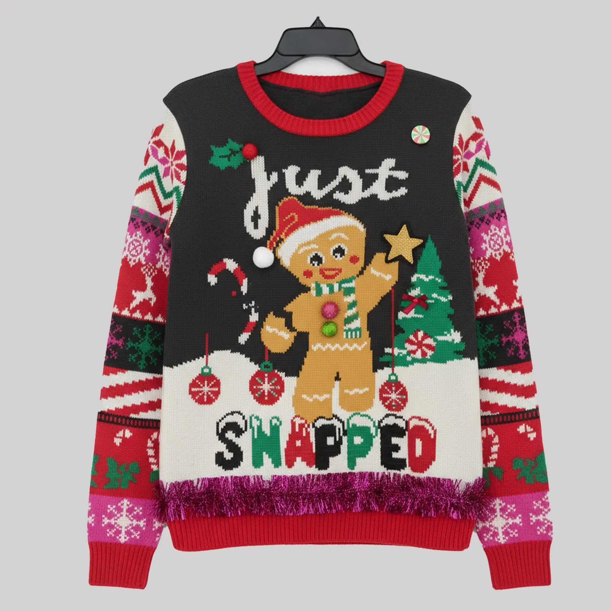 2025 Just Snapped Christmas Ugly Sweater theclothingtribe