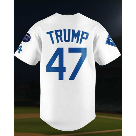 2025 LA Dodgers Donald Trump 47 Jersey
