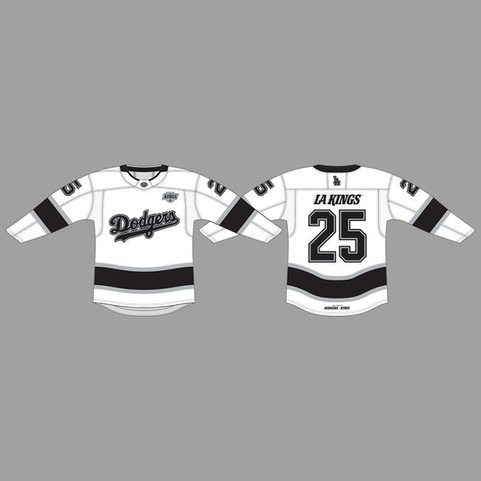 2025 LA Dodgers LA Kings Night 25 Jersey