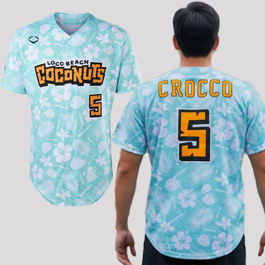 2026 Crocco Loco Beach Coconuts Jersey   theclothingtribe