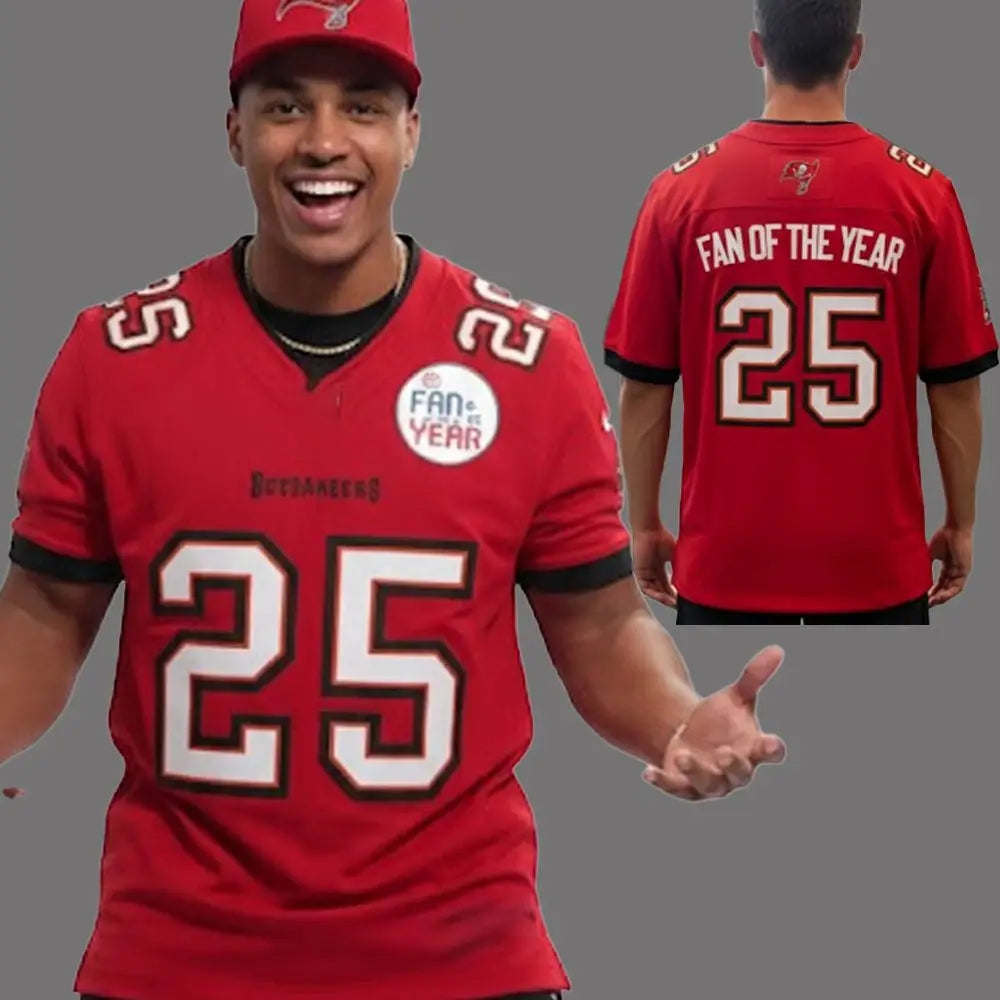 2025 Tampa Bay Buccaneers Fan Of The Year Jersey theclothingtribe