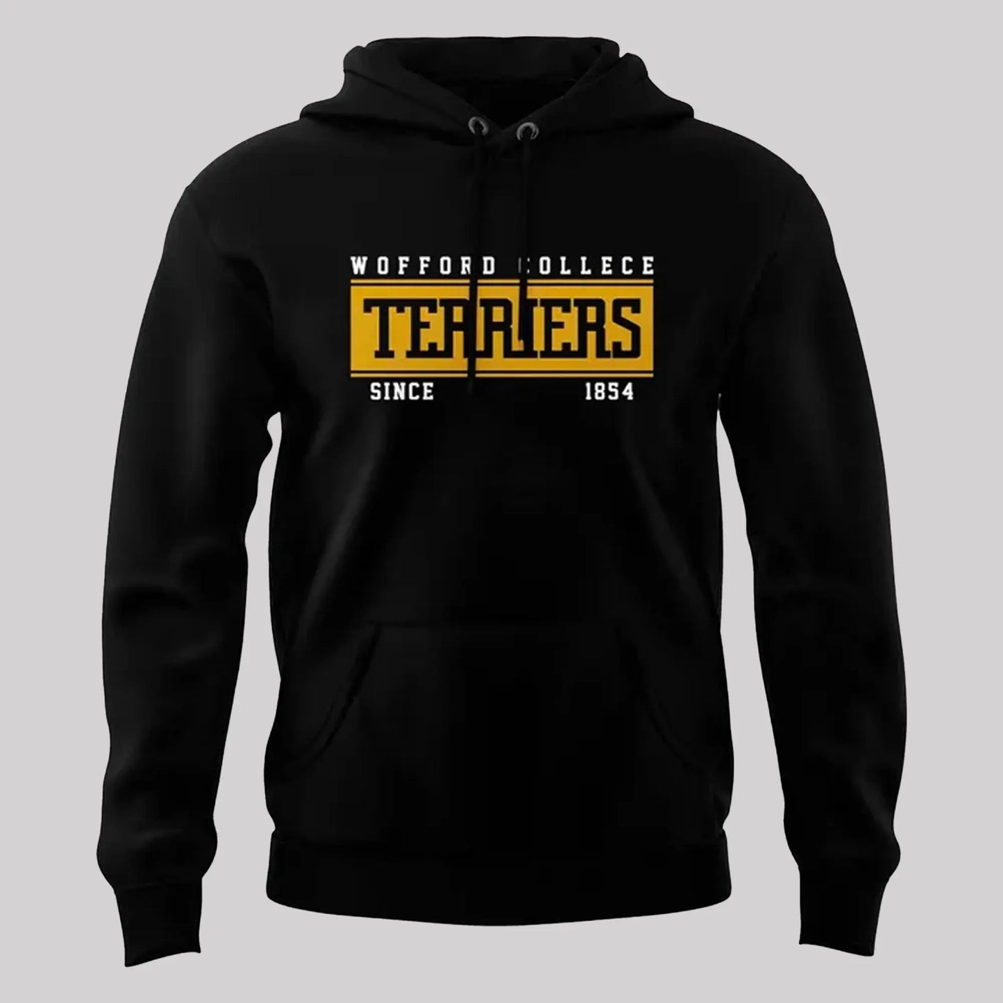 2025 Wofford College Terriers Bulldog 1854 Hoodie theclothingtribe