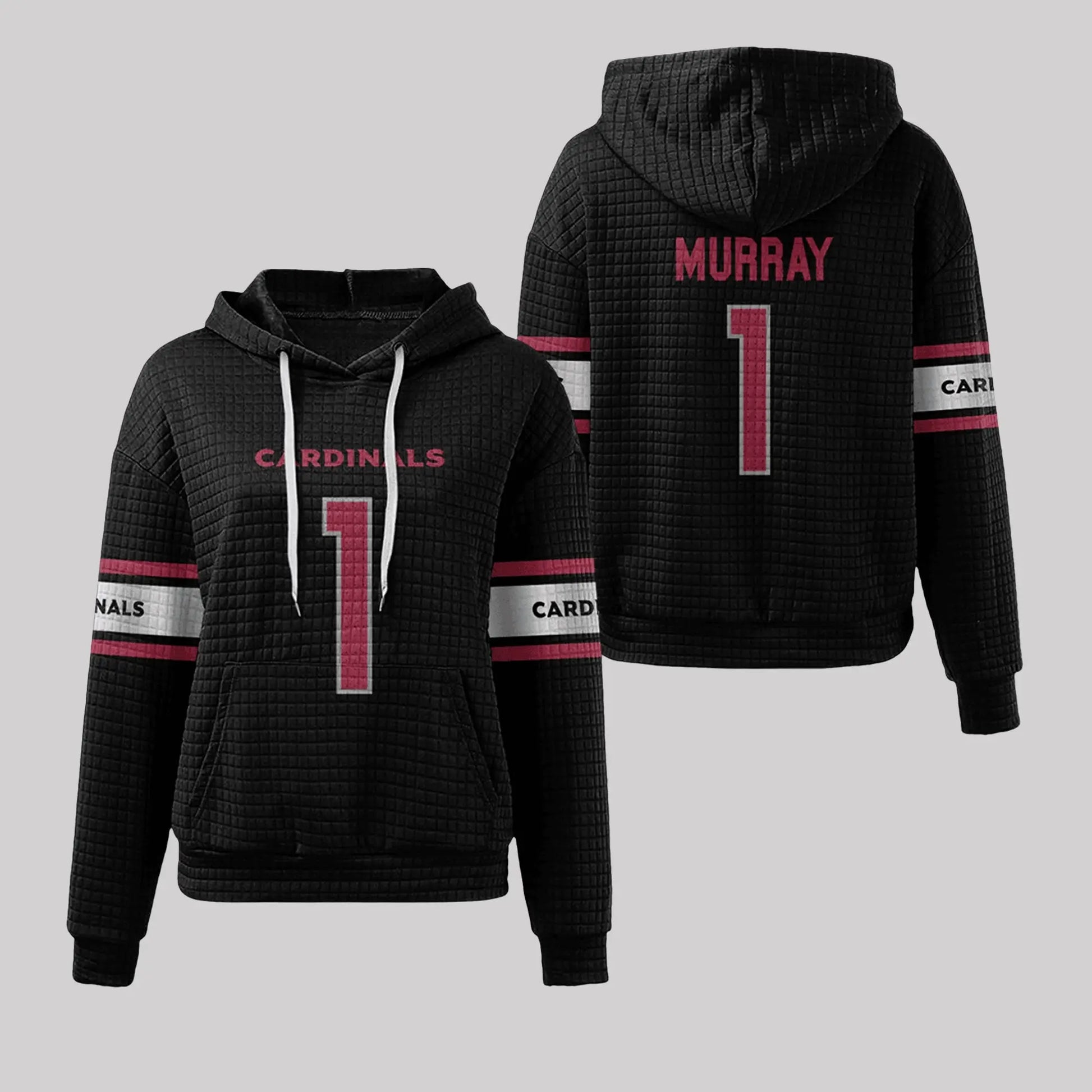 2025 Arizona Cardinals Waffle Hoodie theclothingtribe