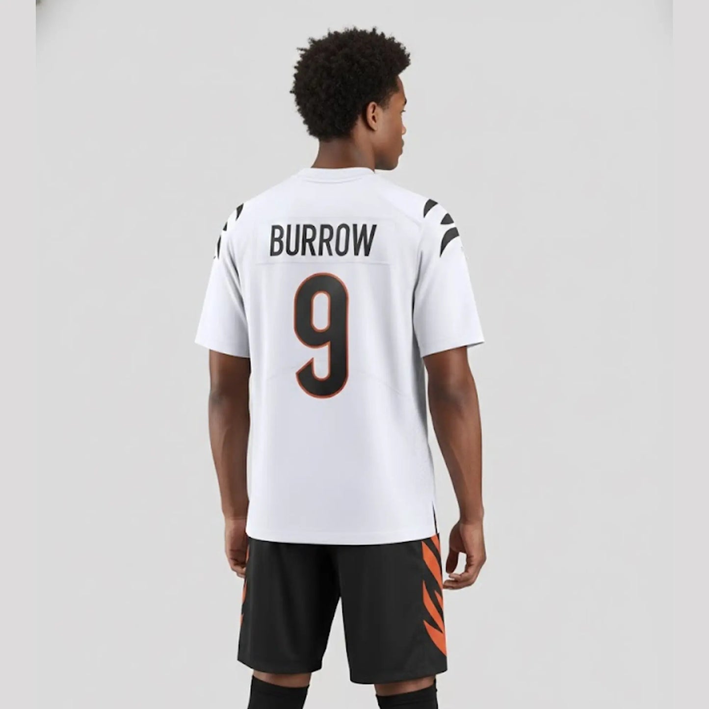 2025 Cincinnati Bengals Joe Burrow John Madden Patch Jersey   theclothingtribe