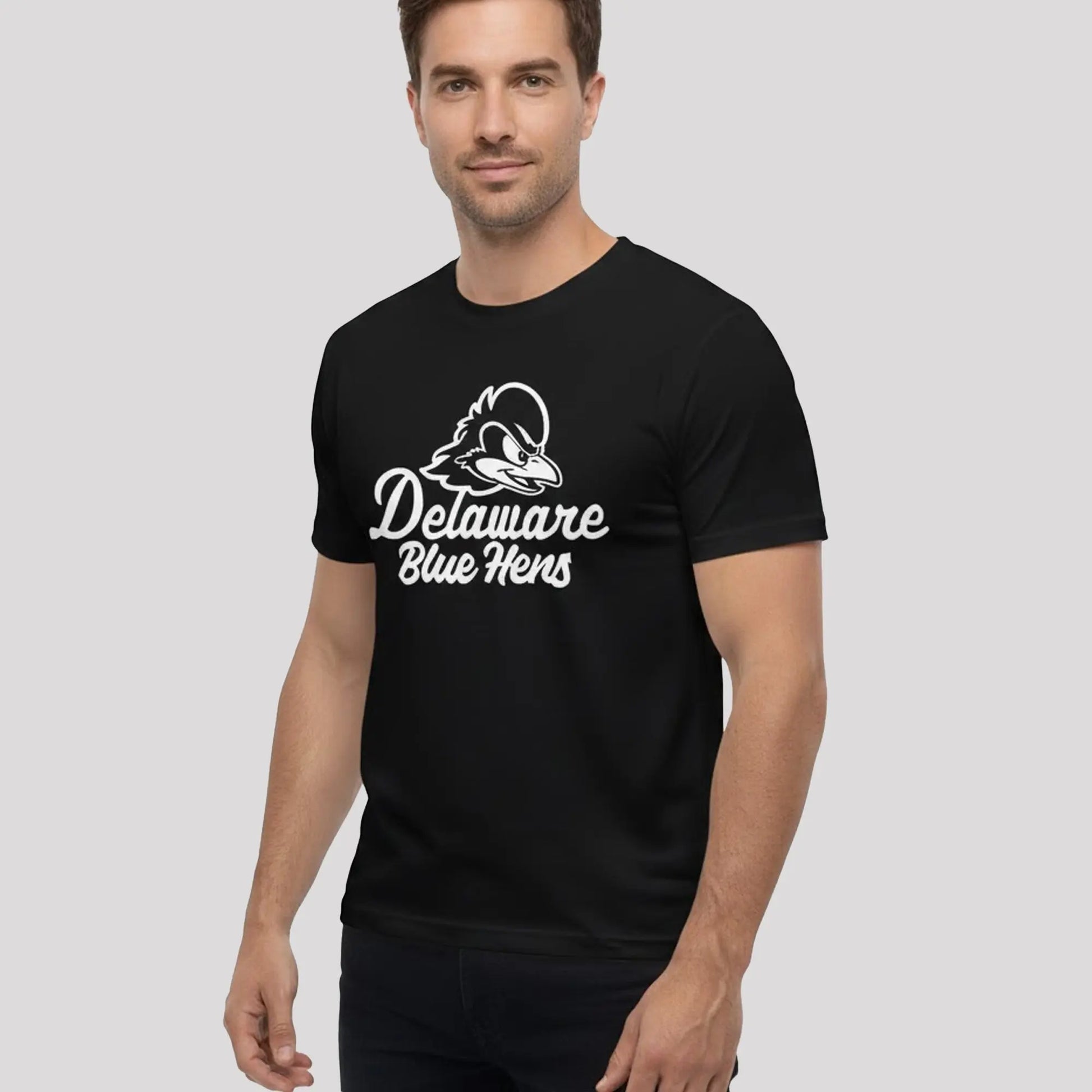 2025 Delaware Blue Hens Mascot Hoodie   theclothingtribe