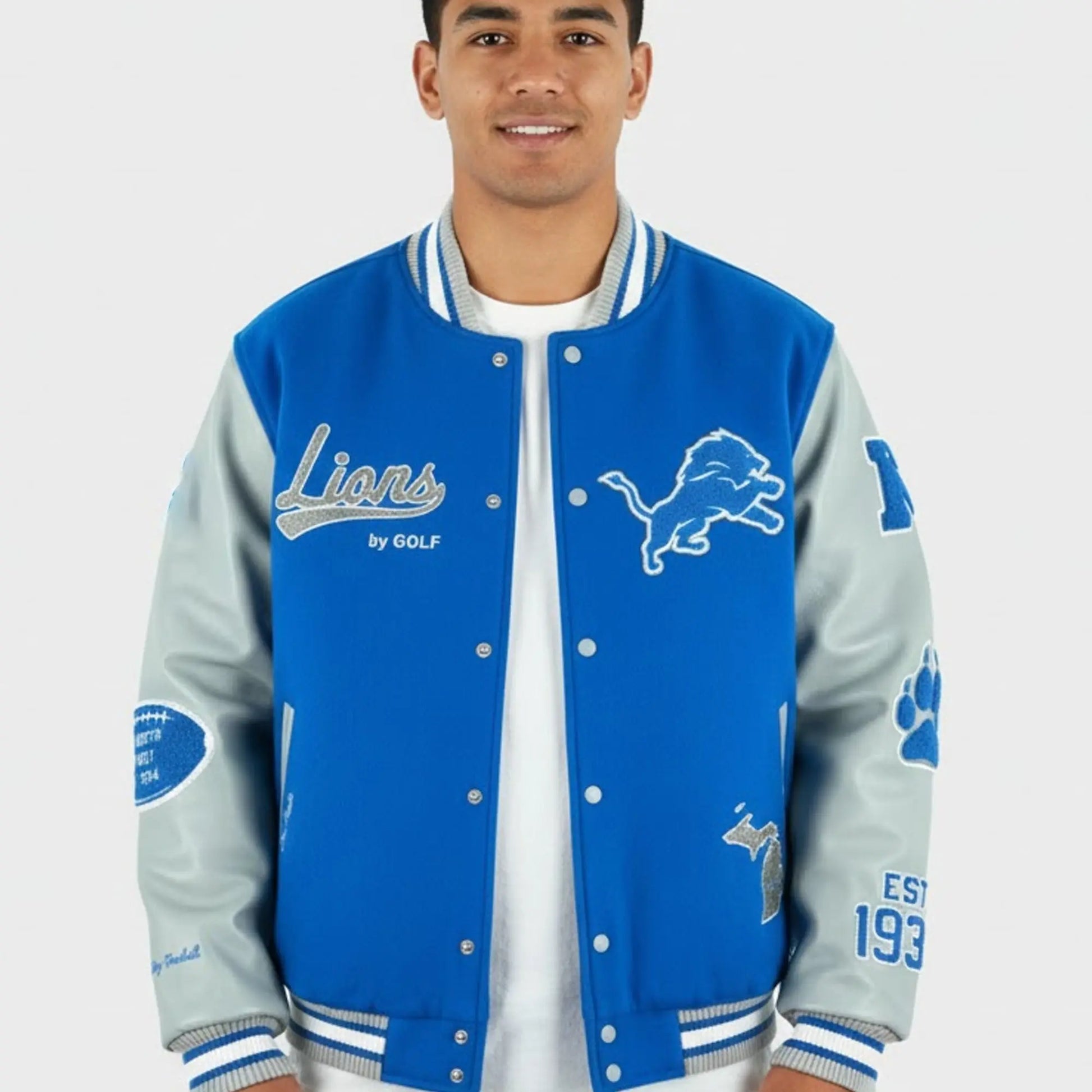 2025 Detroit Lions By Golf One Pride Jacket   theclothingtribe