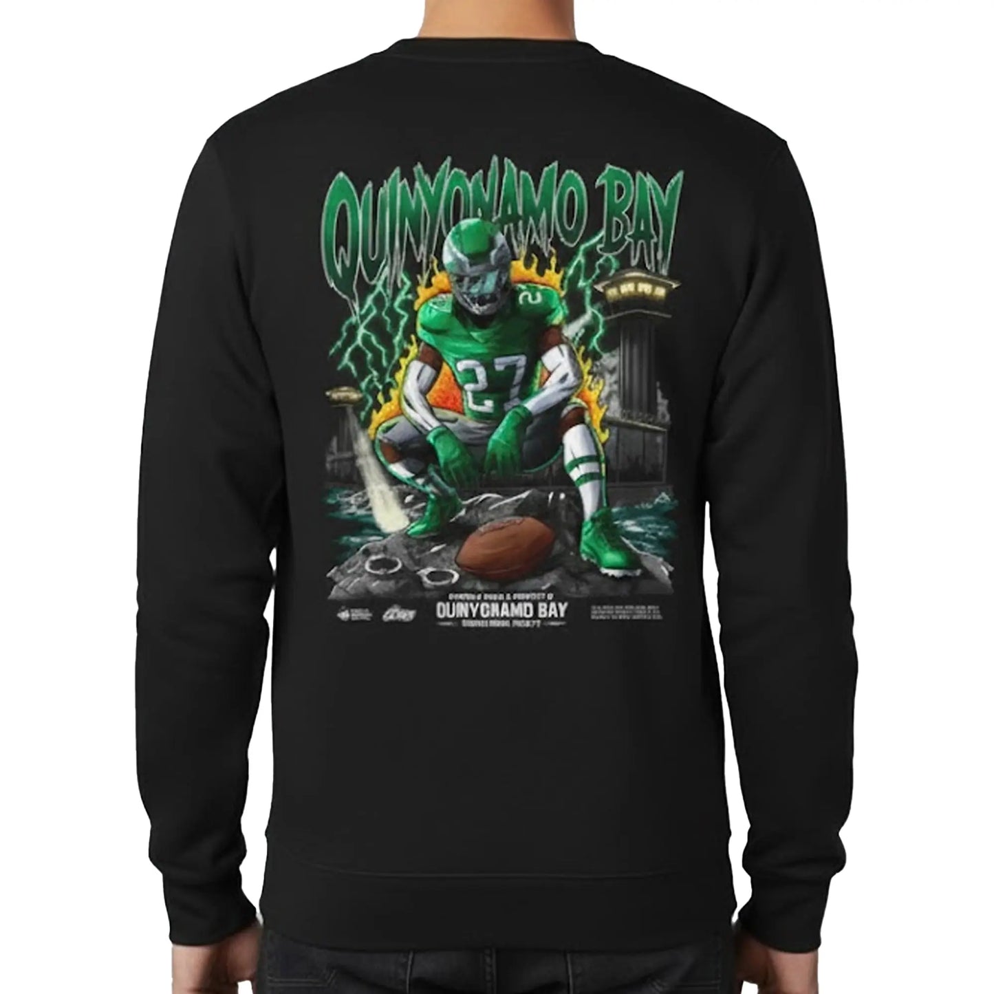 2025 Quinyonamo Bay Philadelphia Eagles Shirt theclothingtribe
