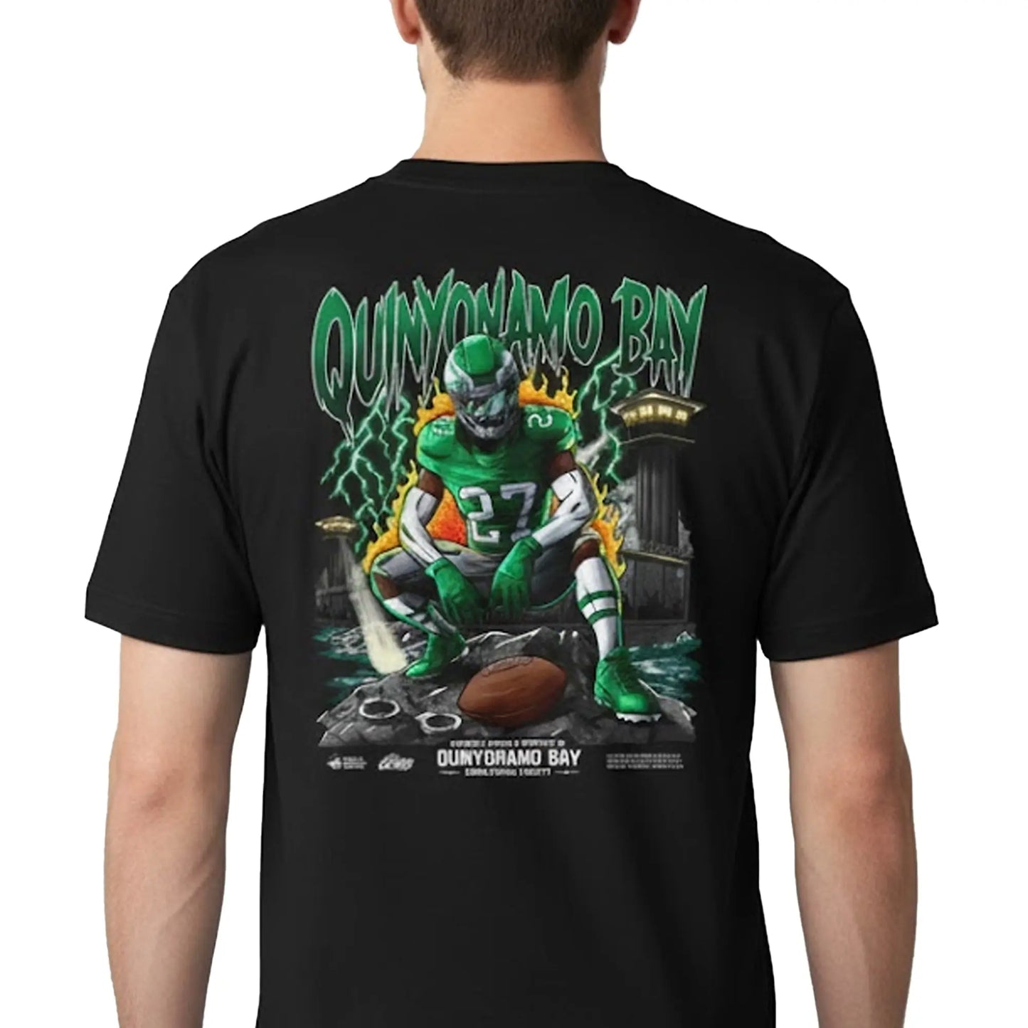 2025 Quinyonamo Bay Philadelphia Eagles Shirt theclothingtribe