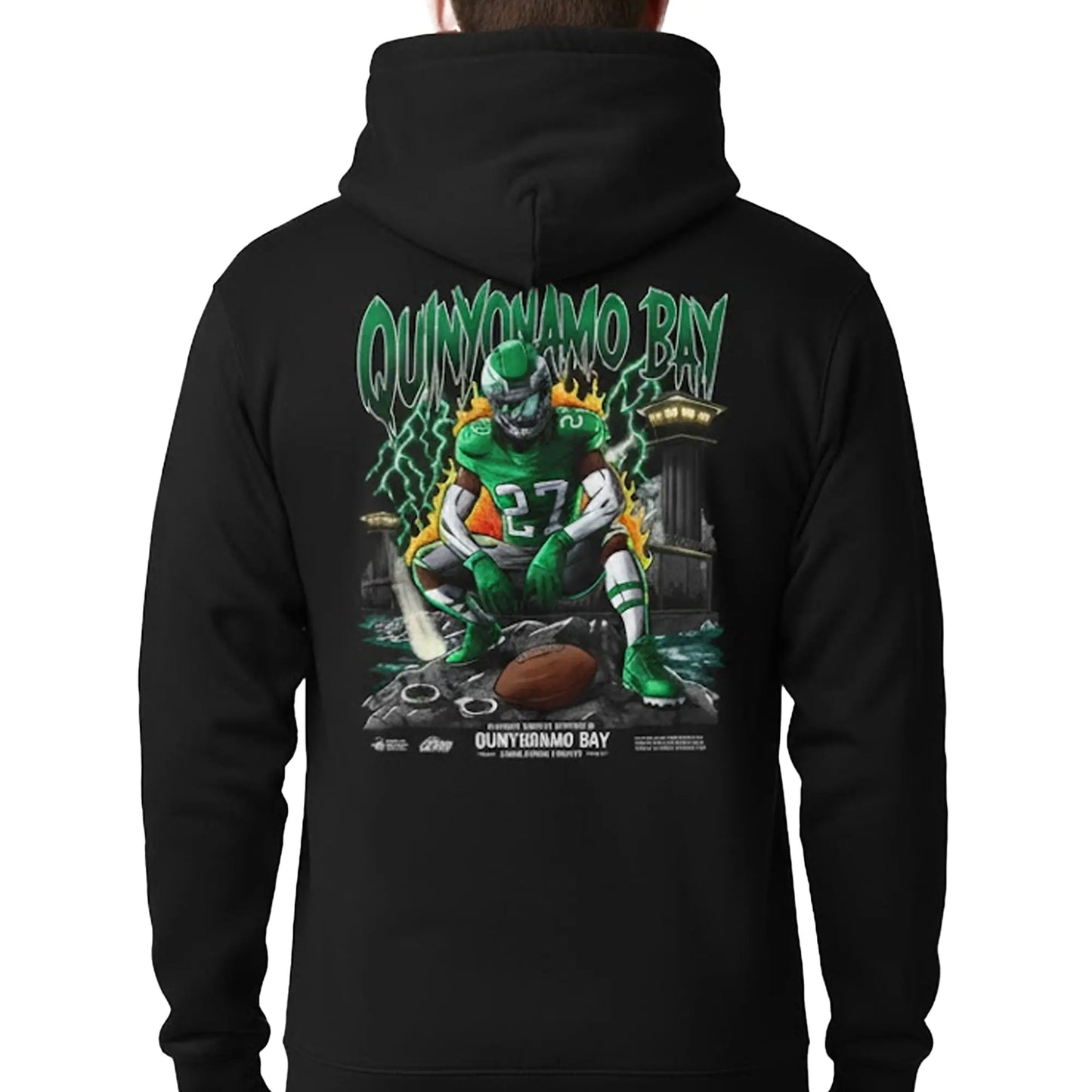 2025 Quinyonamo Bay Philadelphia Eagles Shirt theclothingtribe