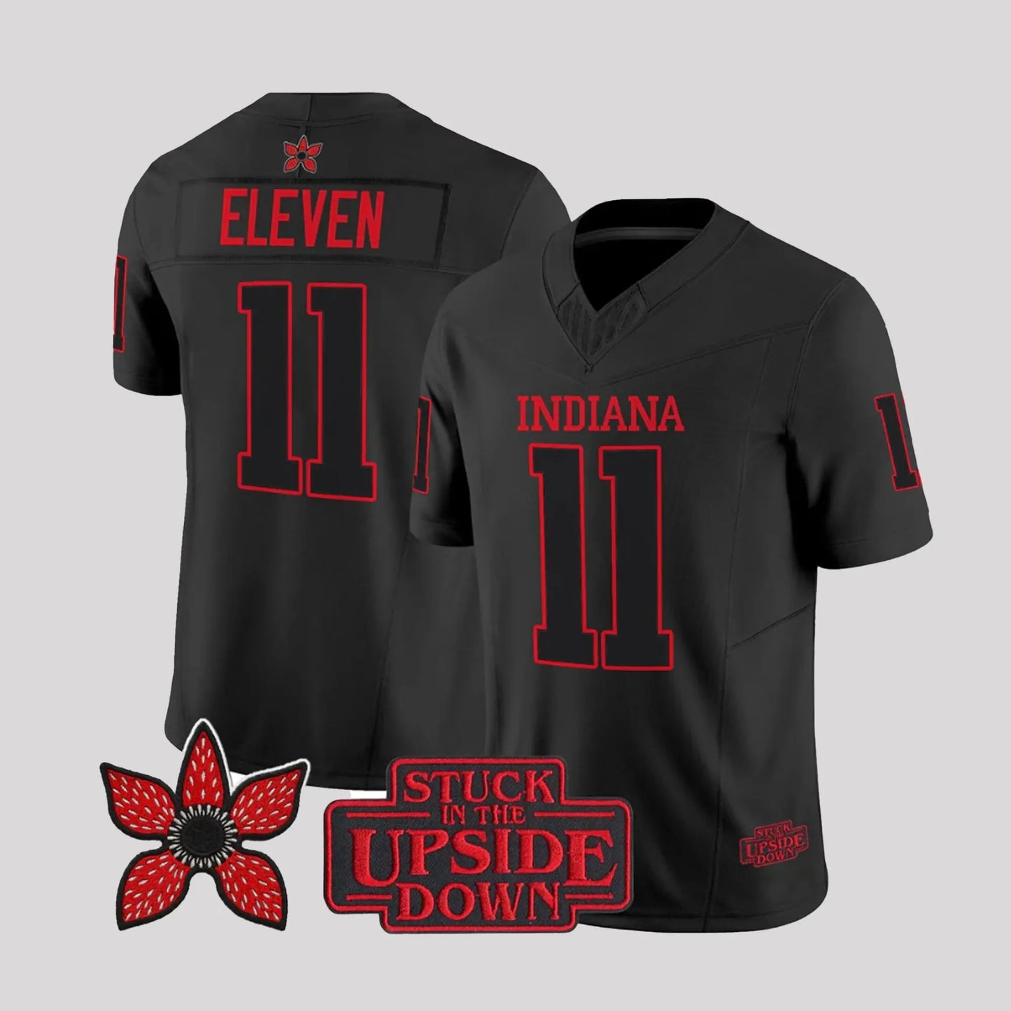 2026 Indiana Hoosiers Stranger Things Stuck In The Upside Down Jersey   theclothingtribe