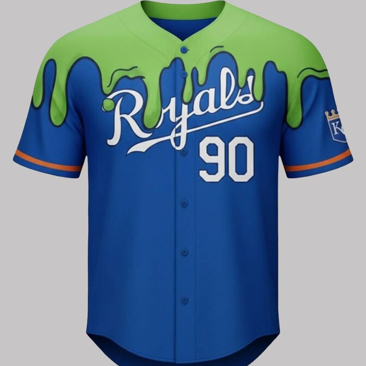 2026 KC Royals Nickelodeon Night Slime Jersey Giveaway