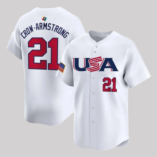 2026 USA World Baseball Crow Armstrong Vapor Jersey   theclothingtribe