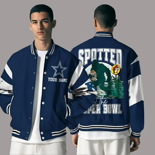 Pittsburgh Steelers Spotted Super Bowl Varsity Jacket theclothingtribe