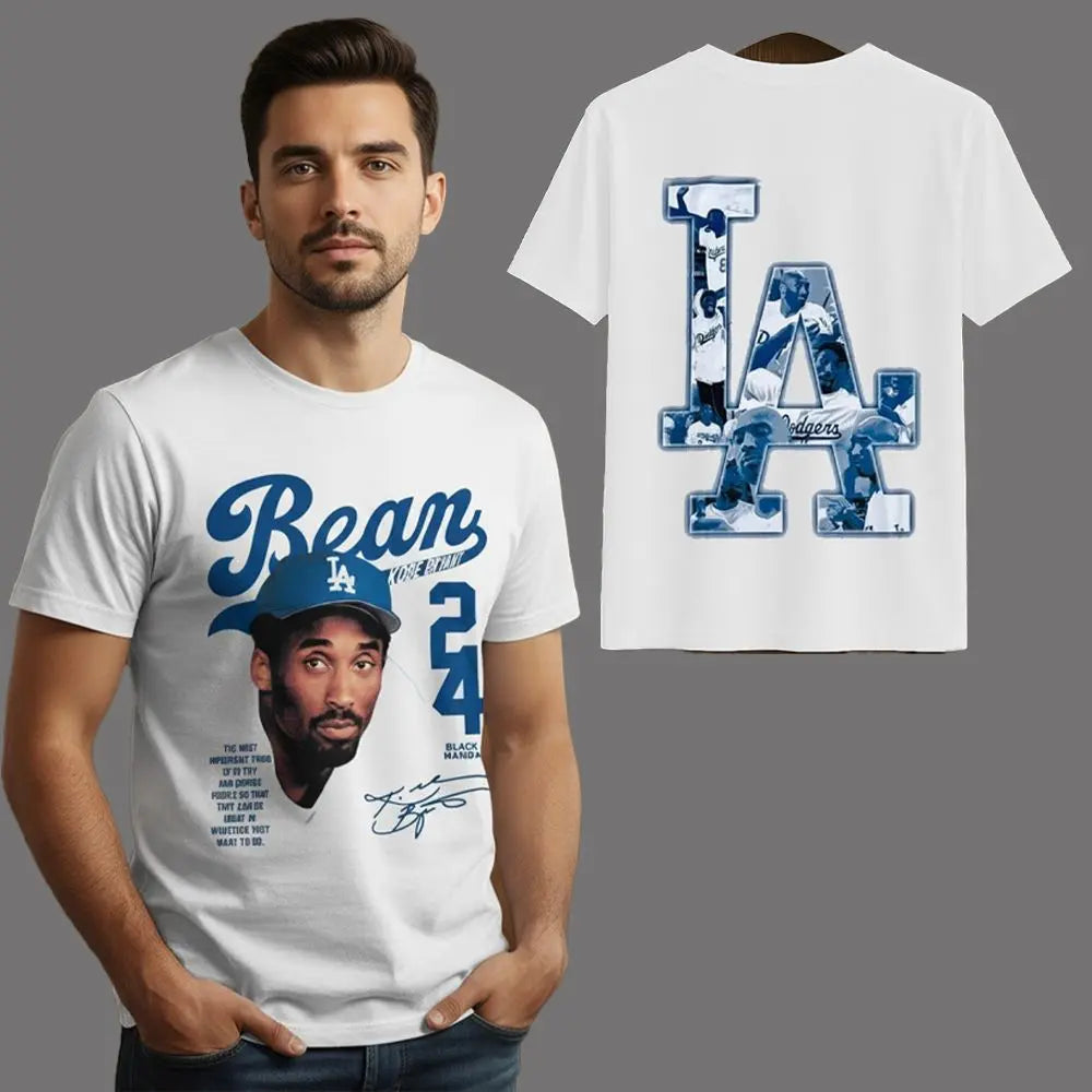 Puka Nacua Kobe Bean Bryant LA Dodgers Shirt theclothingtribe