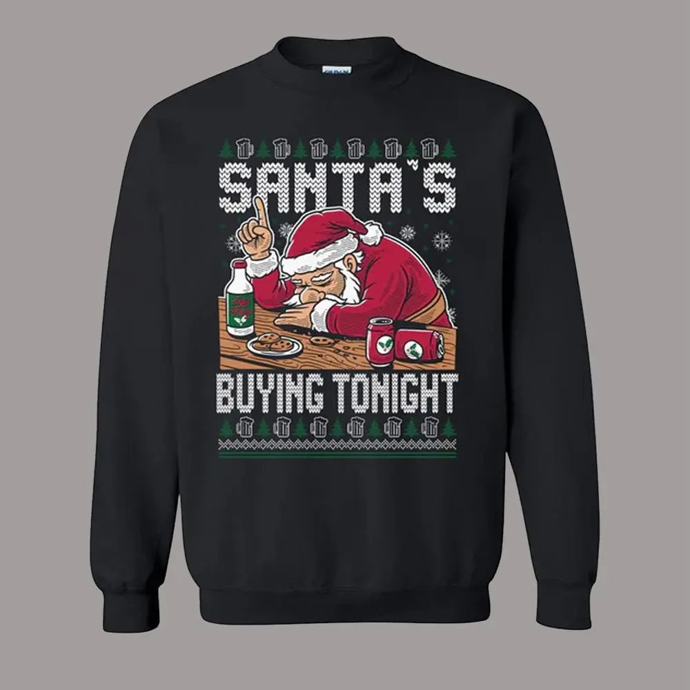 2026 Santa's  Buying Ugly Sweater theclothingtribe