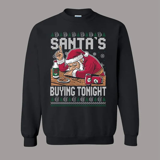 2026 Santa's  Buying Ugly Sweater theclothingtribe