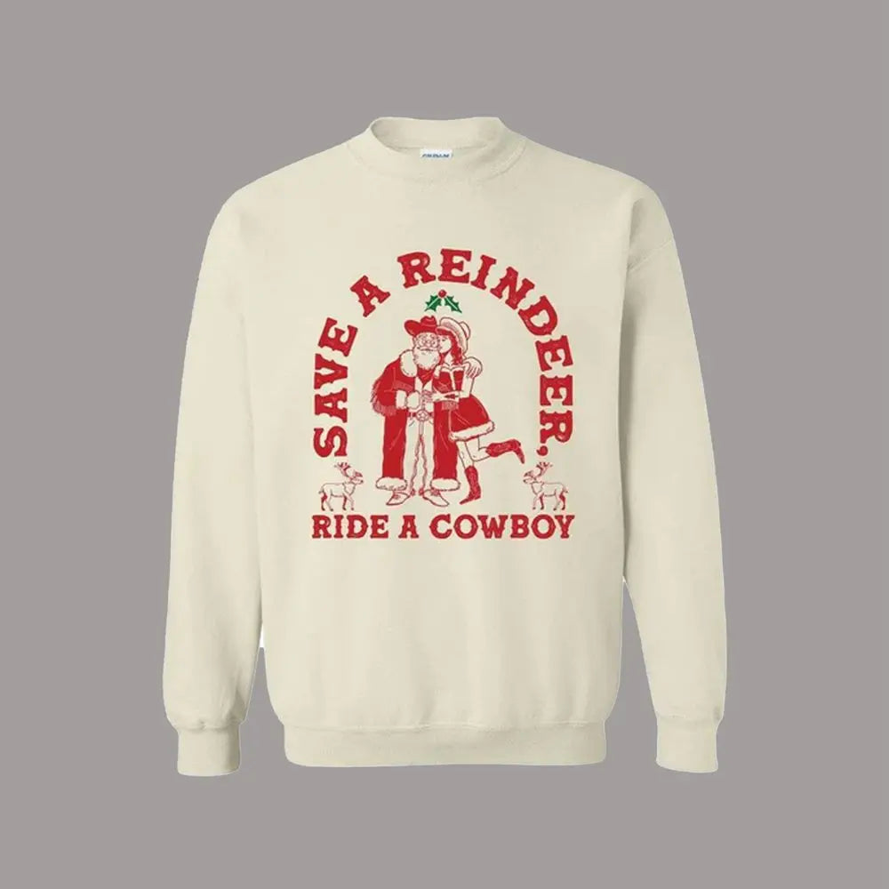 2026 Save A Reindeer Ugly Sweater theclothingtribe