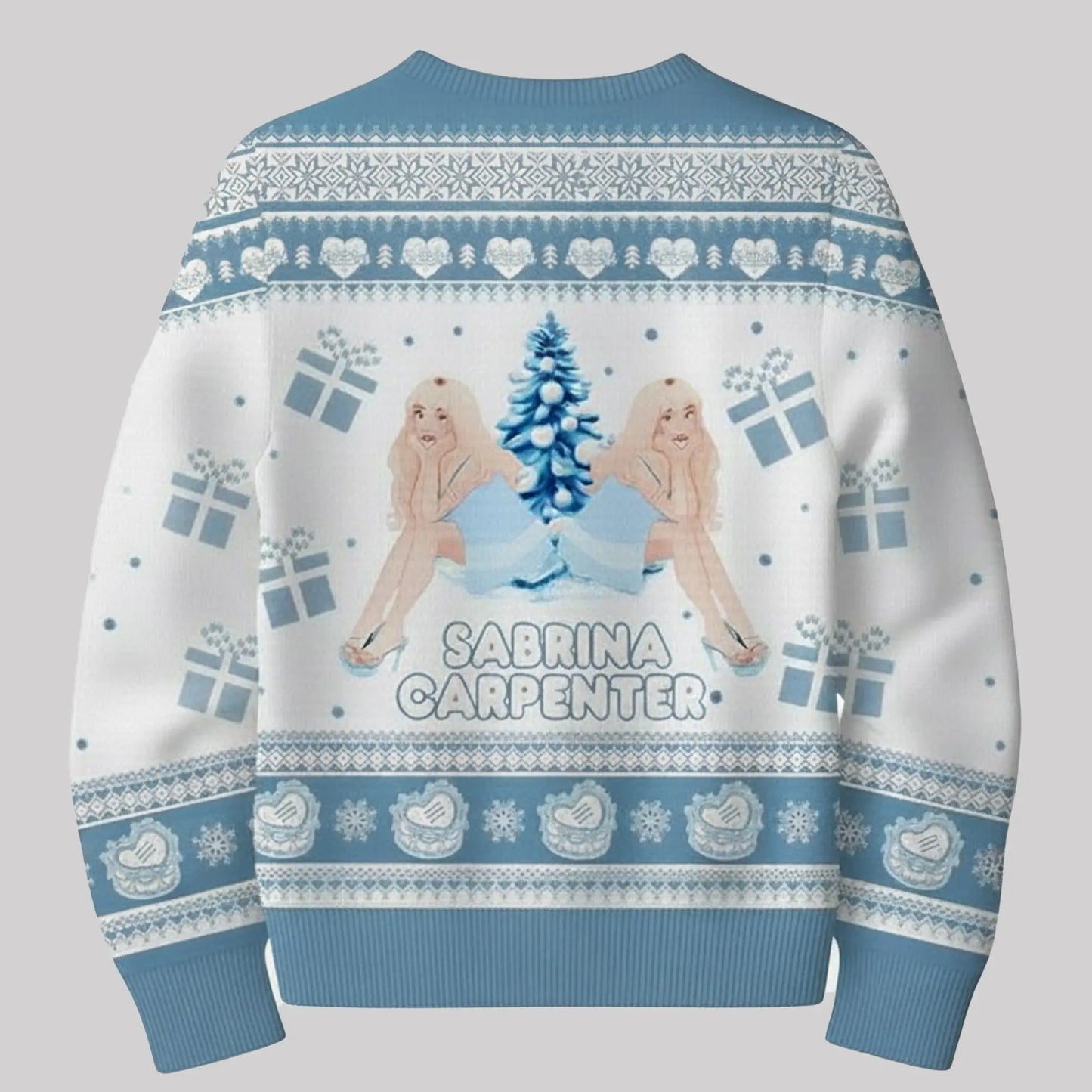 All I Want For Christmas Is Sabrina Ugly Sweater   theclothingtribe