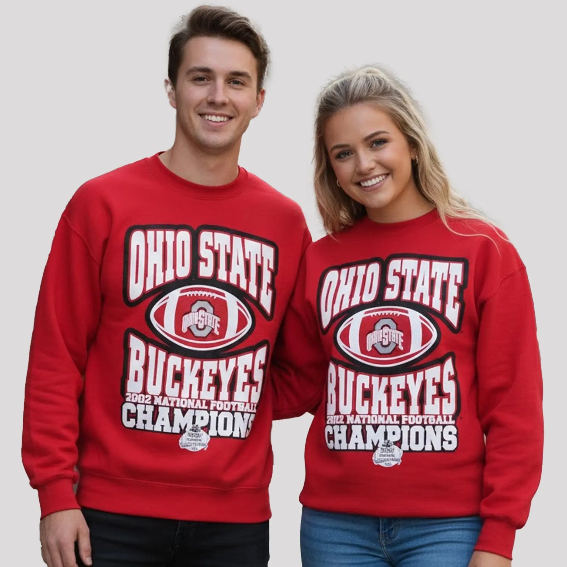 Amanda Vance Ohio State Buckeyes 2002 National Football Champions Sweatshirt   theclothingtribe