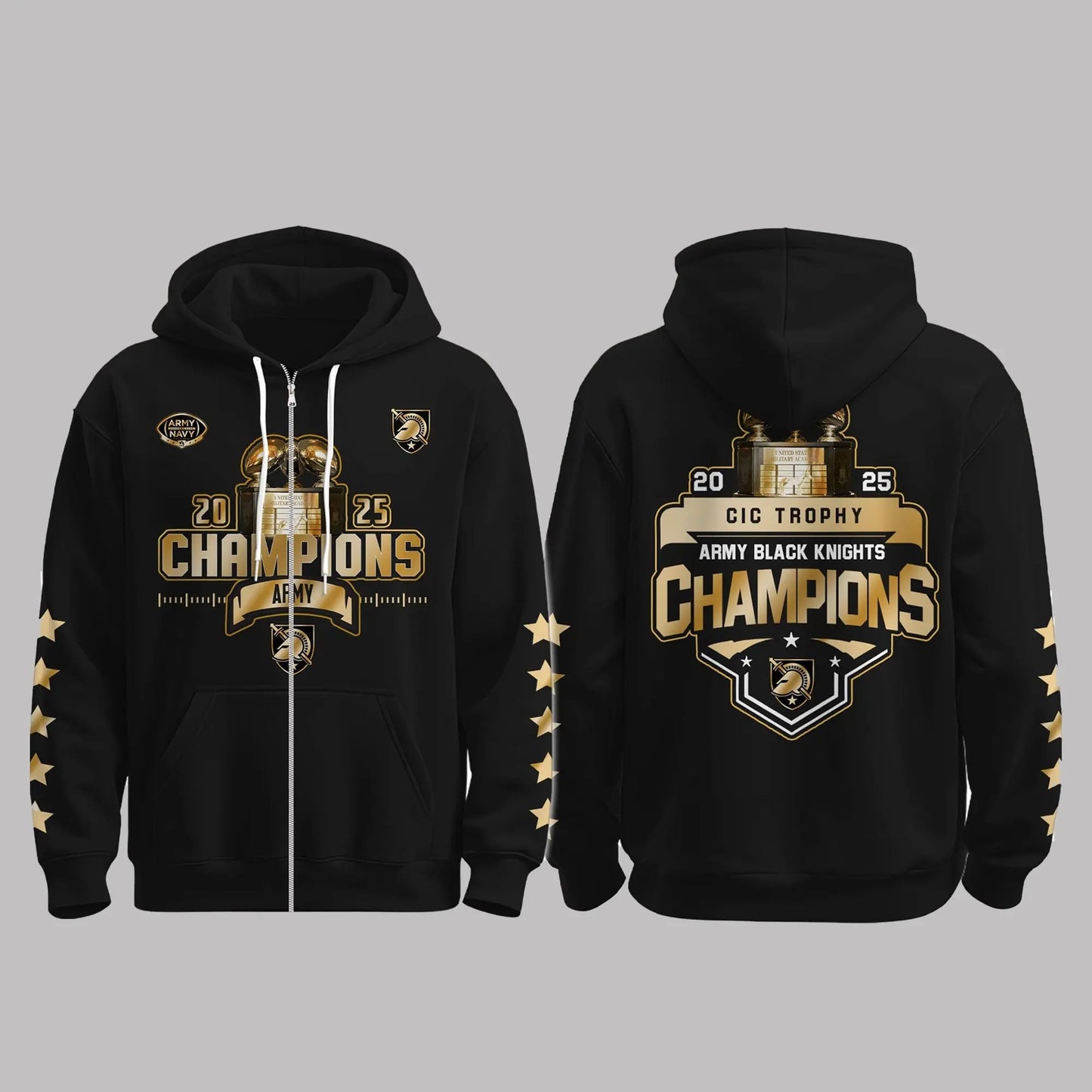 Army Black Knights CIC Trophy Champions 2025 Shirt