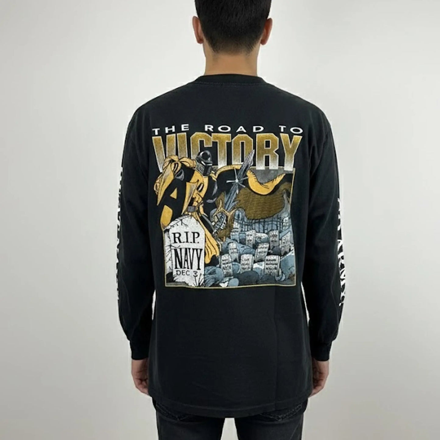 Army Navy The Road To Victory Rip Navy Dec 3 Sweatshirt