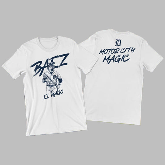 Baez El Mago Motor City Magic Shirt Giveaway 2025