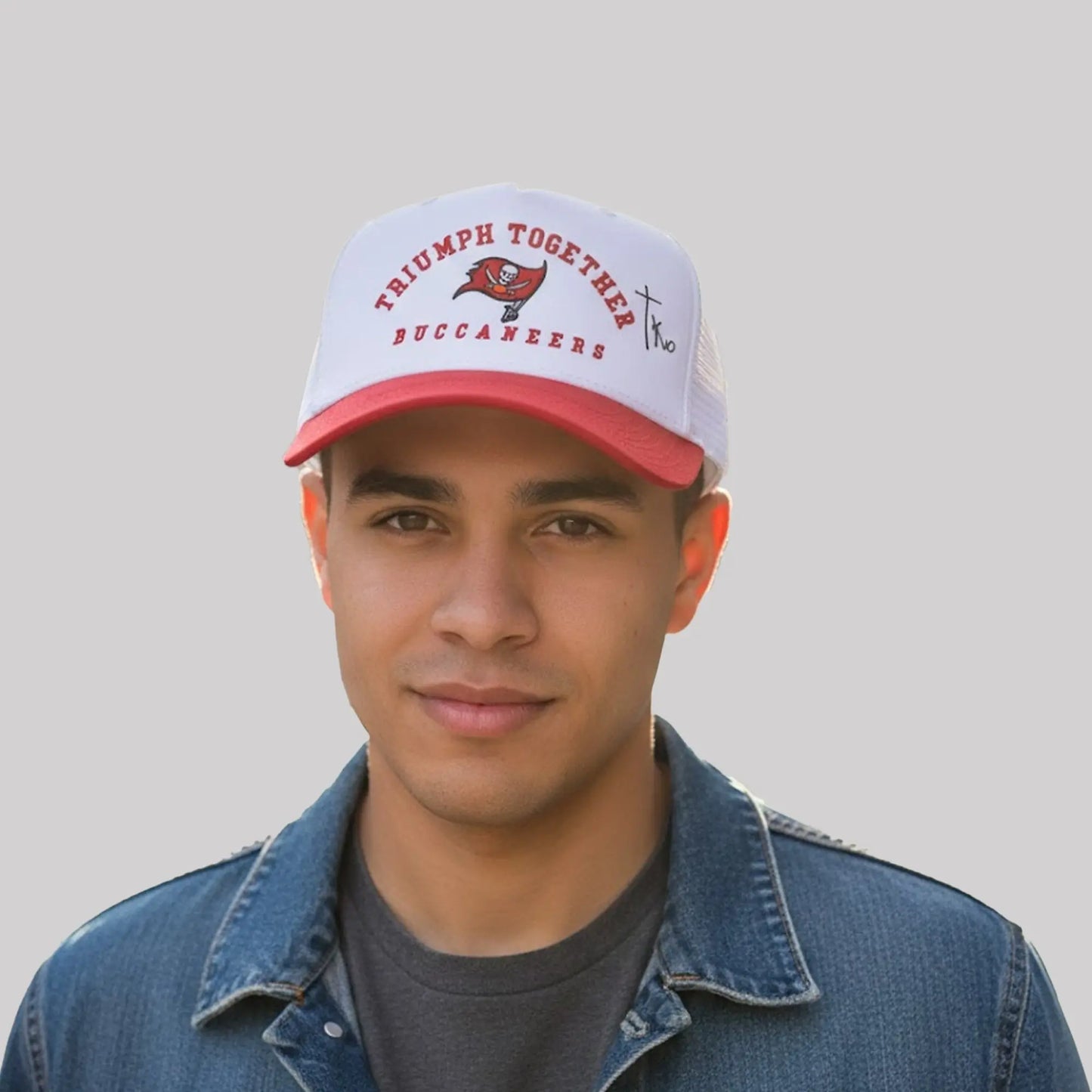 Baker Mayfield Triumph Together Buccaneers Hat   theclothingtribe