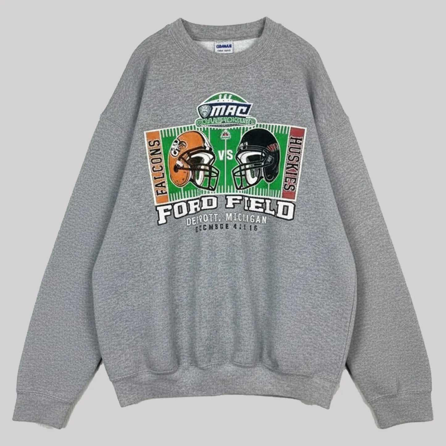 Big Cat MAC Championship Falcons Vs Huskies Detroit Sweatshirt   theclothingtribe