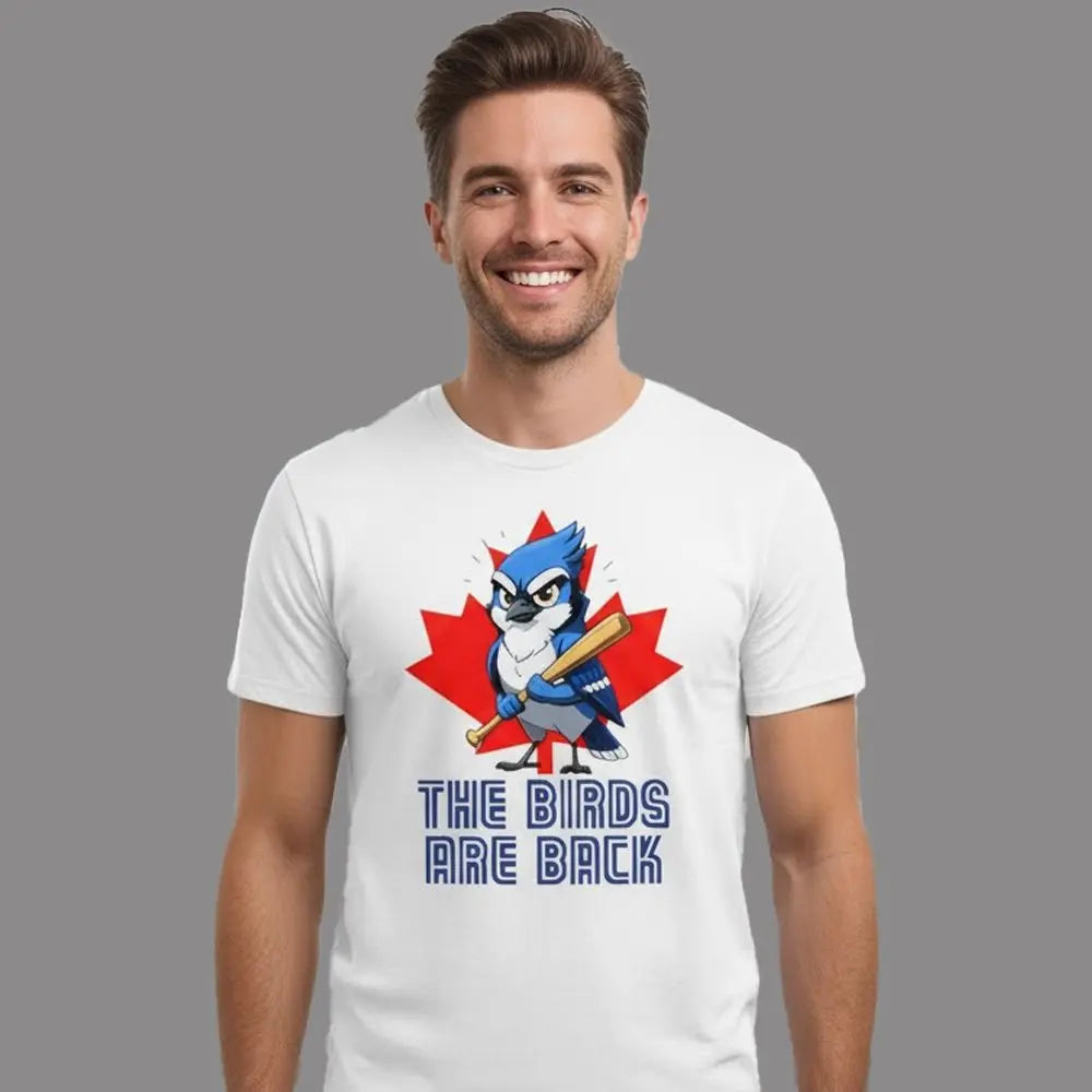 2025 Blue Jays The Birds Are Back Shirt theclothingtribe