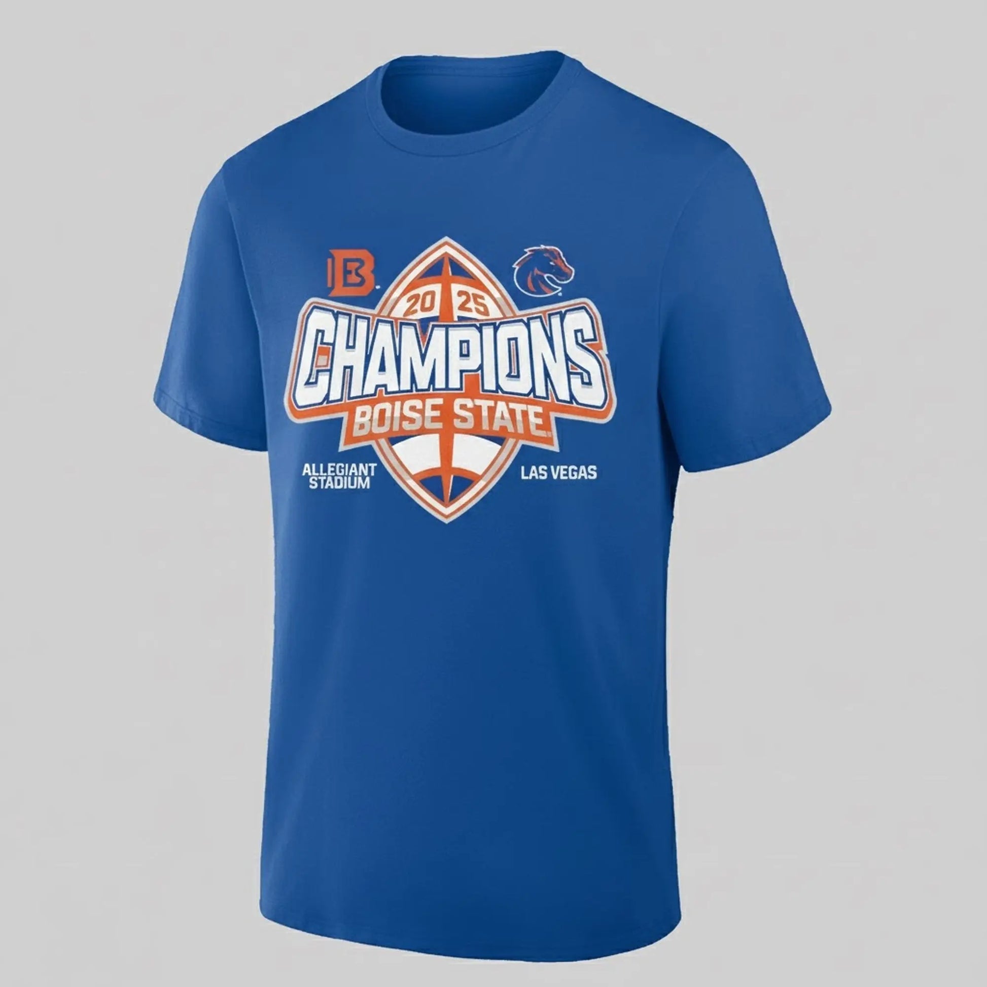 Boise State Broncos 2025 Champions Allegiant Stadium Las Vegas Shirt   theclothingtribe