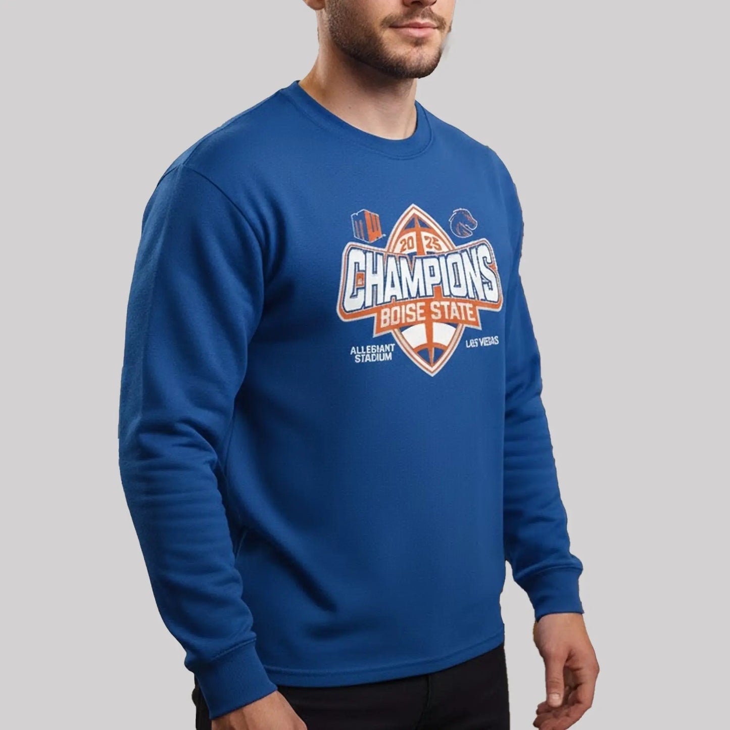 Boise State Broncos 2025 Champions Allegiant Stadium Las Vegas Shirt   theclothingtribe