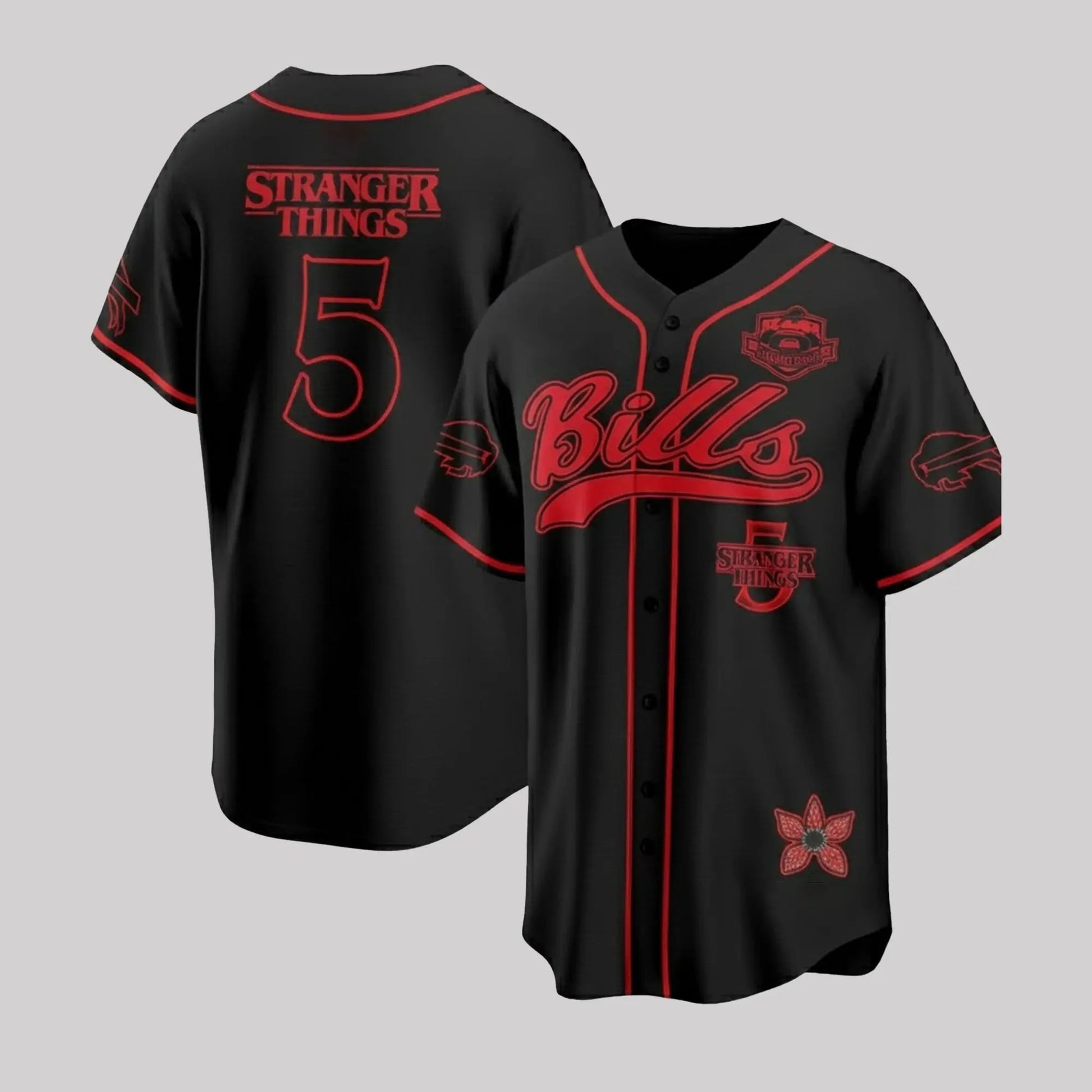 Buffalo Bills Stranger Things 1973 Farewell Season Jersey   theclothingtribe