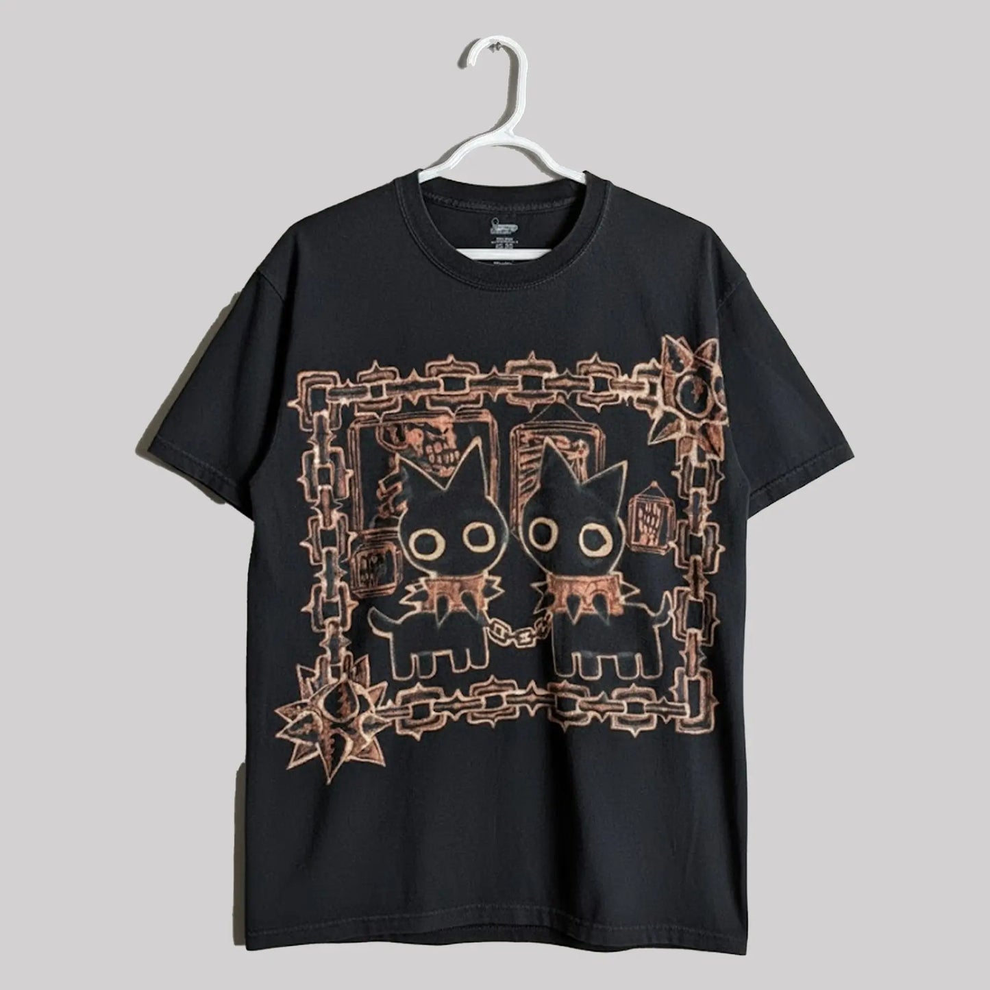 Cat Asylum Bleached Shirt