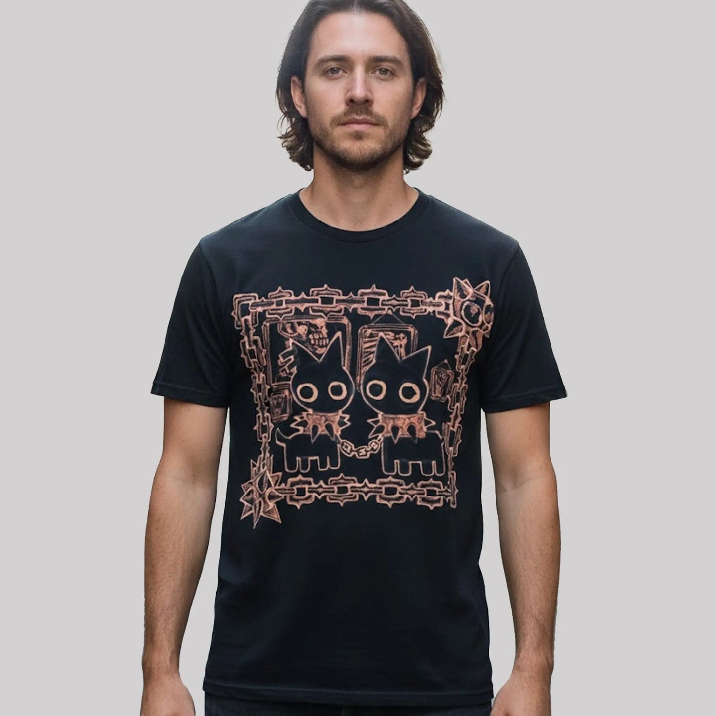 Cat Asylum Bleached Shirt