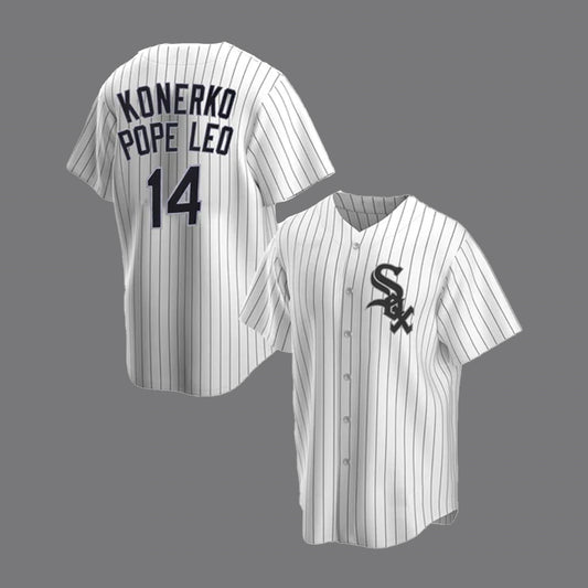 Chicago Sox Paul Konerko Pope Leo XIV Jersey
