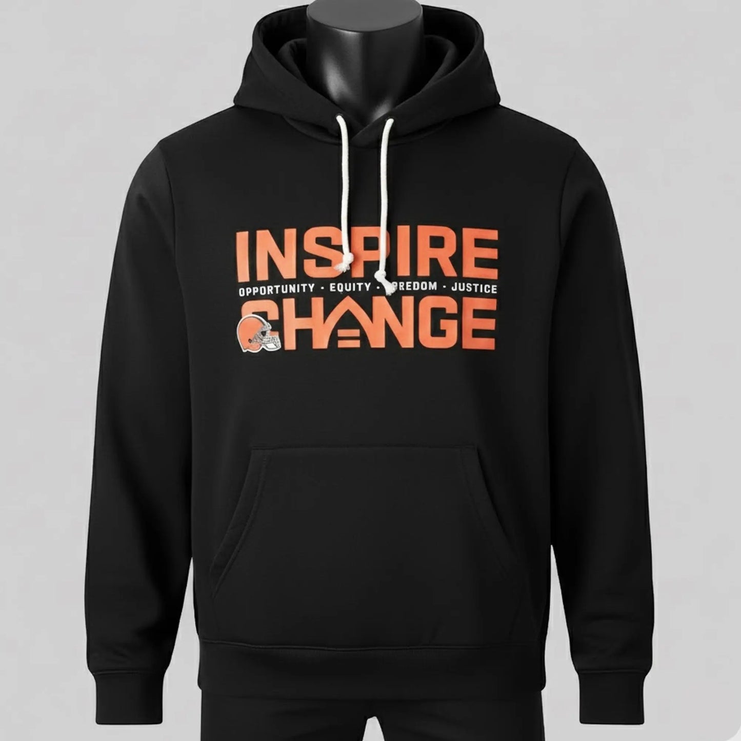 Cleveland Browns Dylan Sampson Inspire Change Hoodie   theclothingtribe