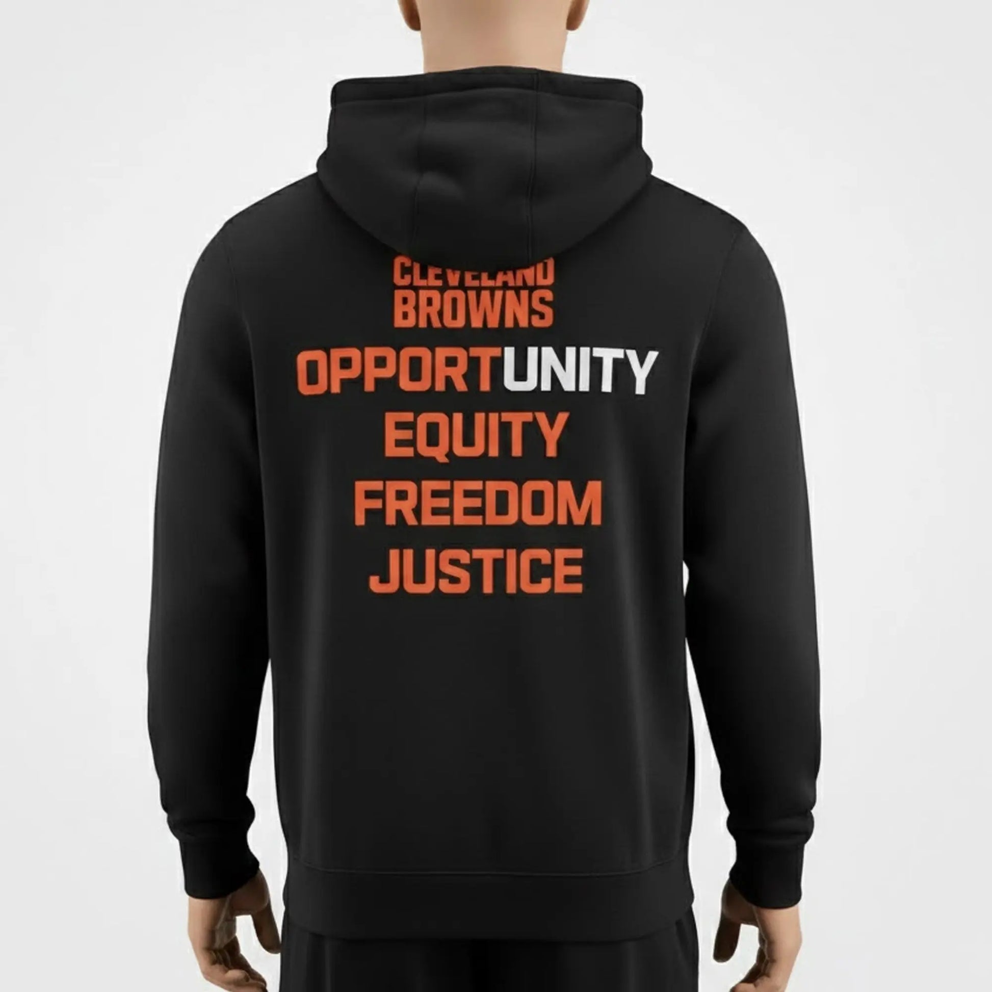 Cleveland Browns Dylan Sampson Inspire Change Hoodie   theclothingtribe