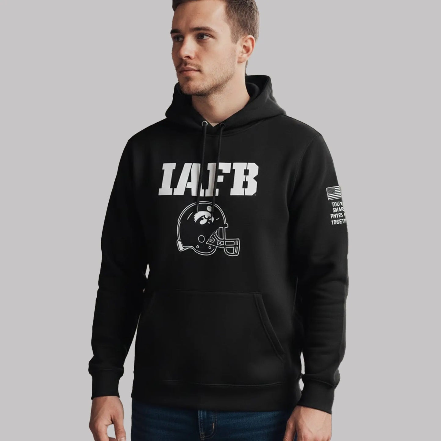 Coach Kirk Ferentz IAFB Iowa Football Hoodie