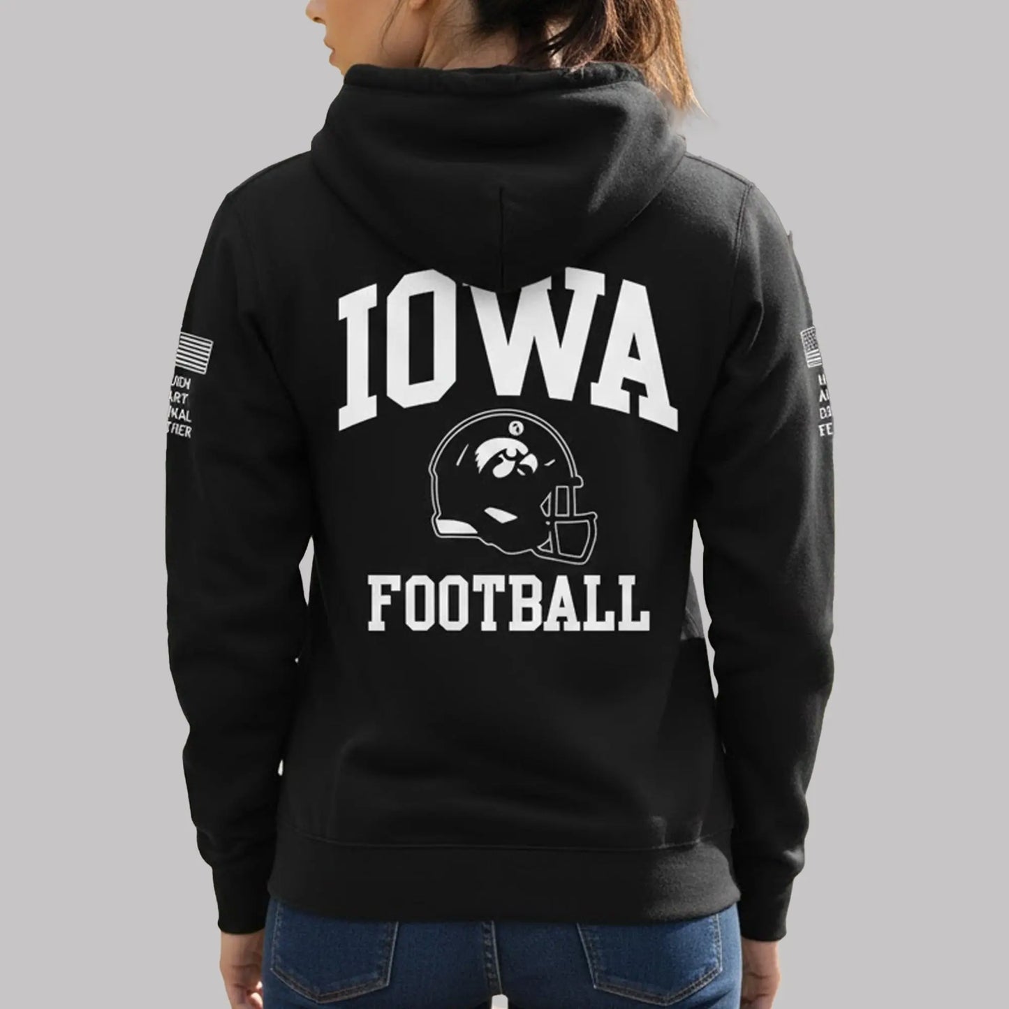 Coach Kirk Ferentz IAFB Iowa Football Hoodie