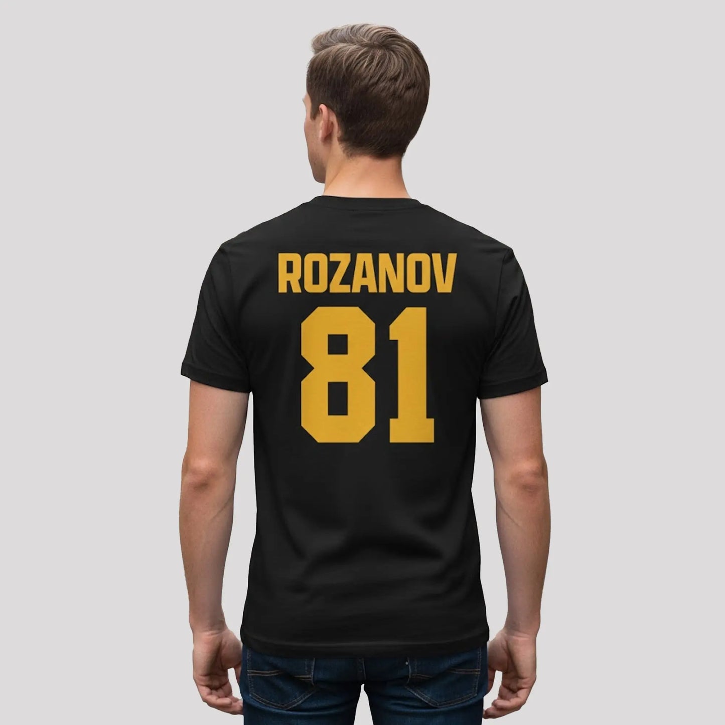 Connor Storrie Raiders Boston Hockey Rozanov 81 Shirt   theclothingtribe