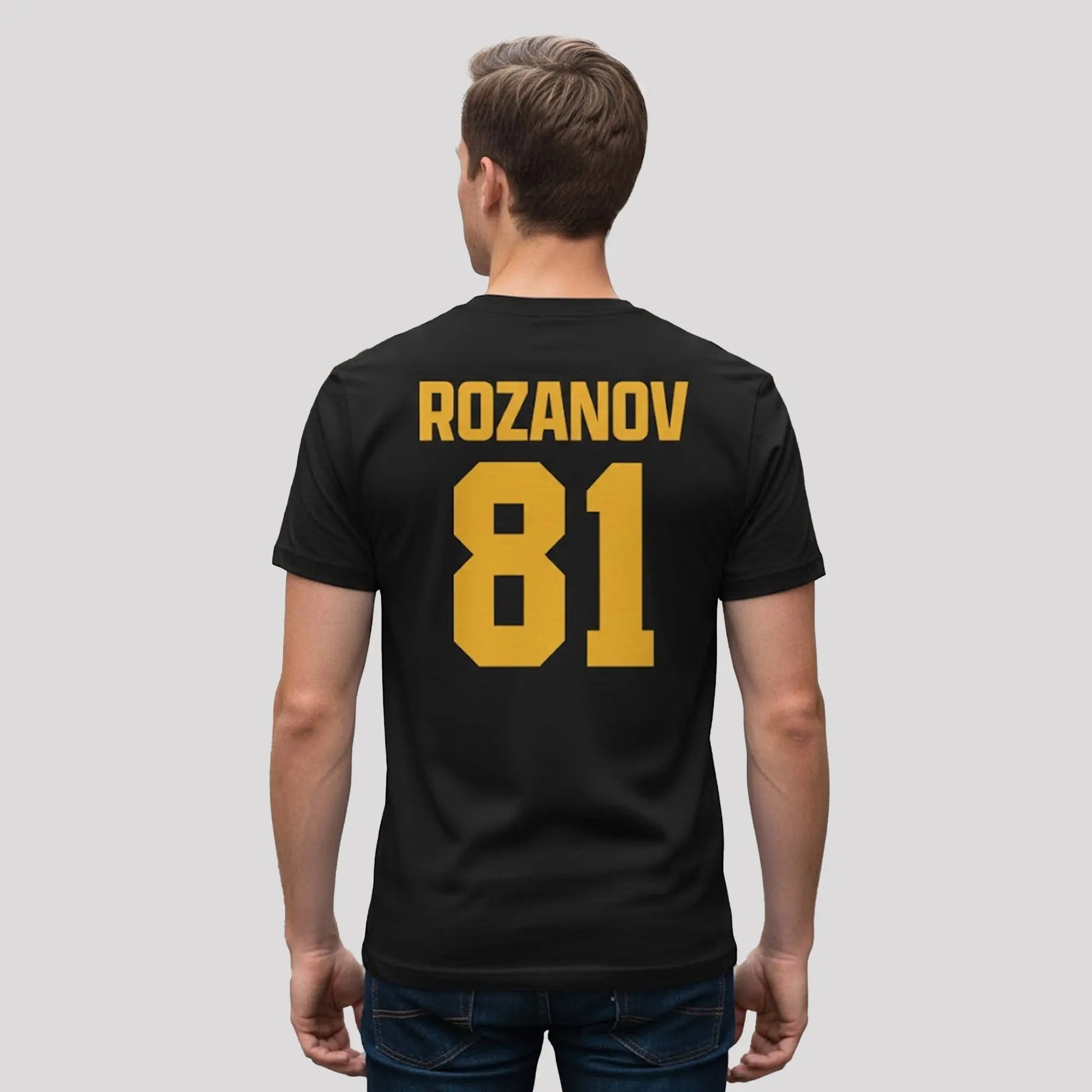 Connor Storrie Raiders Boston Hockey Rozanov 81 Shirt   theclothingtribe