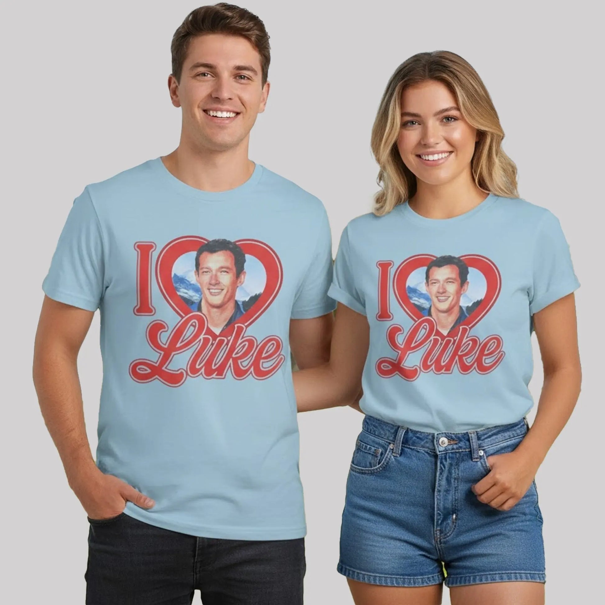Dua Lipa Callum Turner I Love Luke Shirt   theclothingtribe