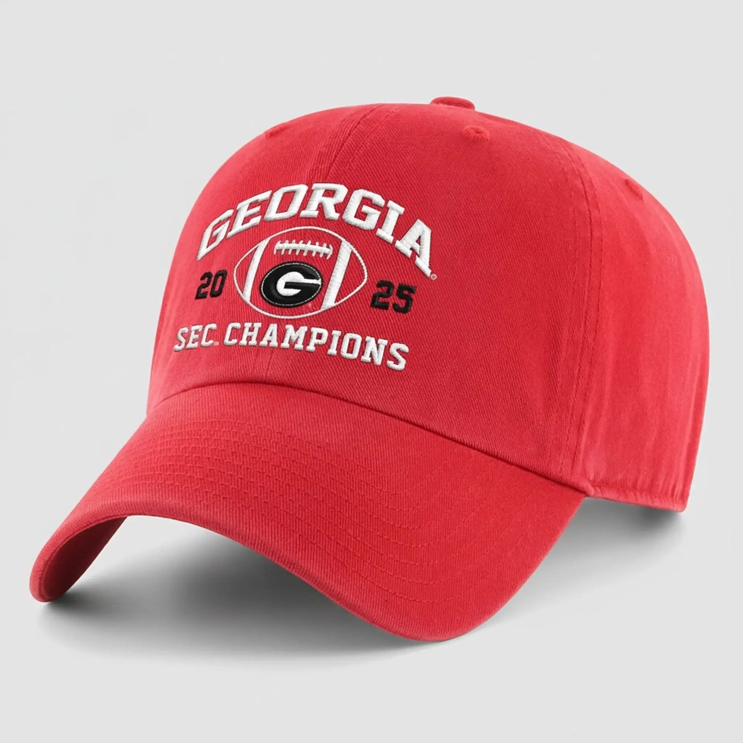 Georgia Bulldogs 2025 SEC Champions Hat   theclothingtribe