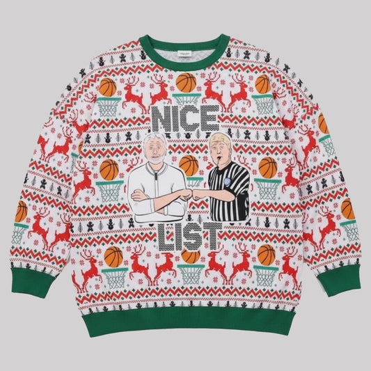 Greg Kampe Nice List Ugly Sweater