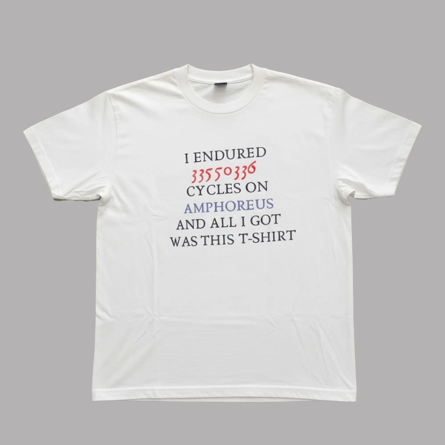 I Endured 33550336 Cycles On Amphoreus And All I Got Was This Shirt theclothingtribe