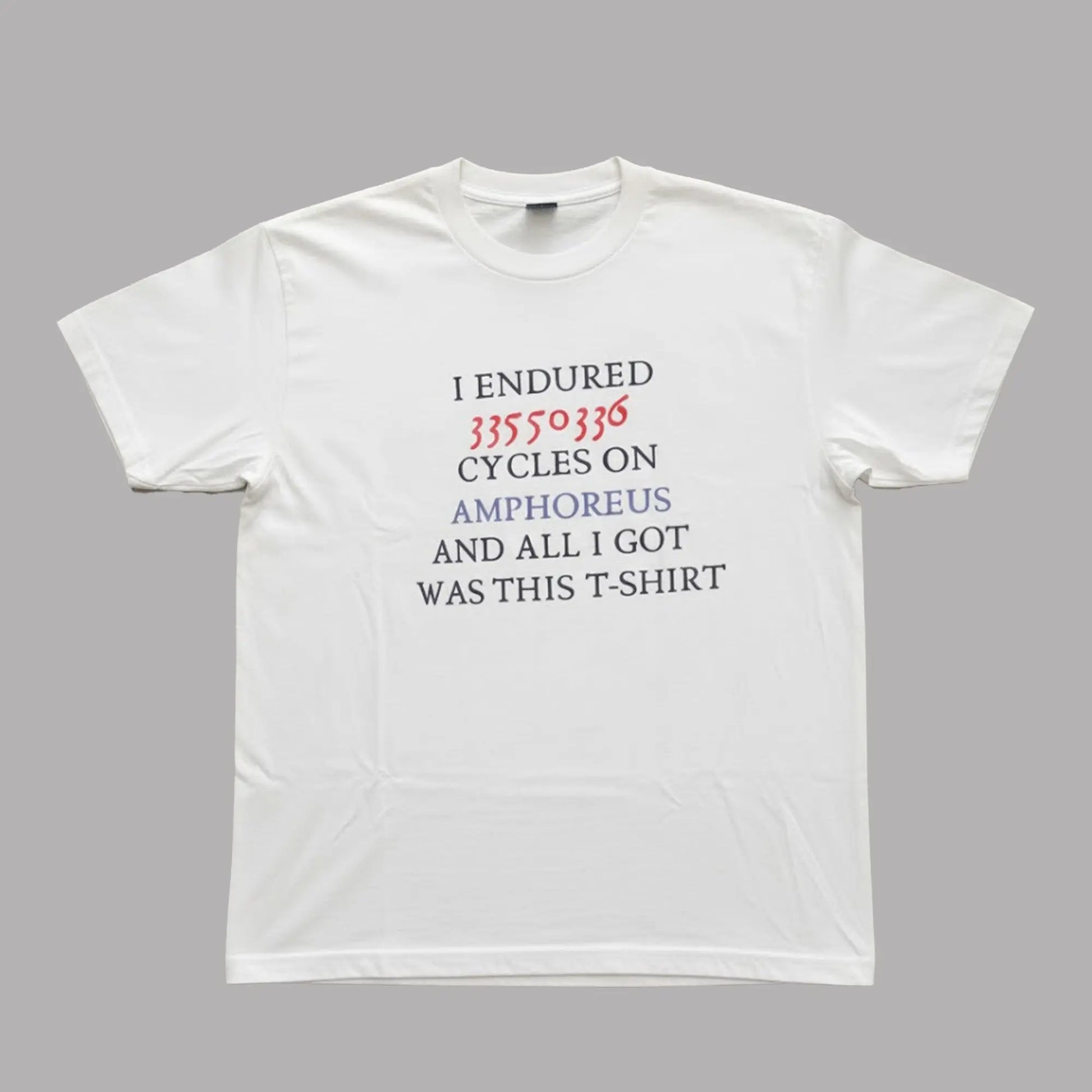I Endured 33550336 Cycles On Amphoreus And All I Got Was This Shirt theclothingtribe