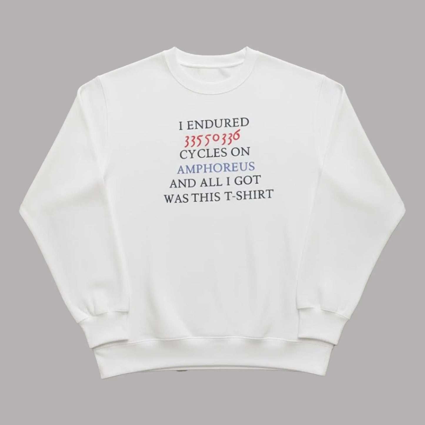 I Endured 33550336 Cycles On Amphoreus And All I Got Was This Shirt theclothingtribe
