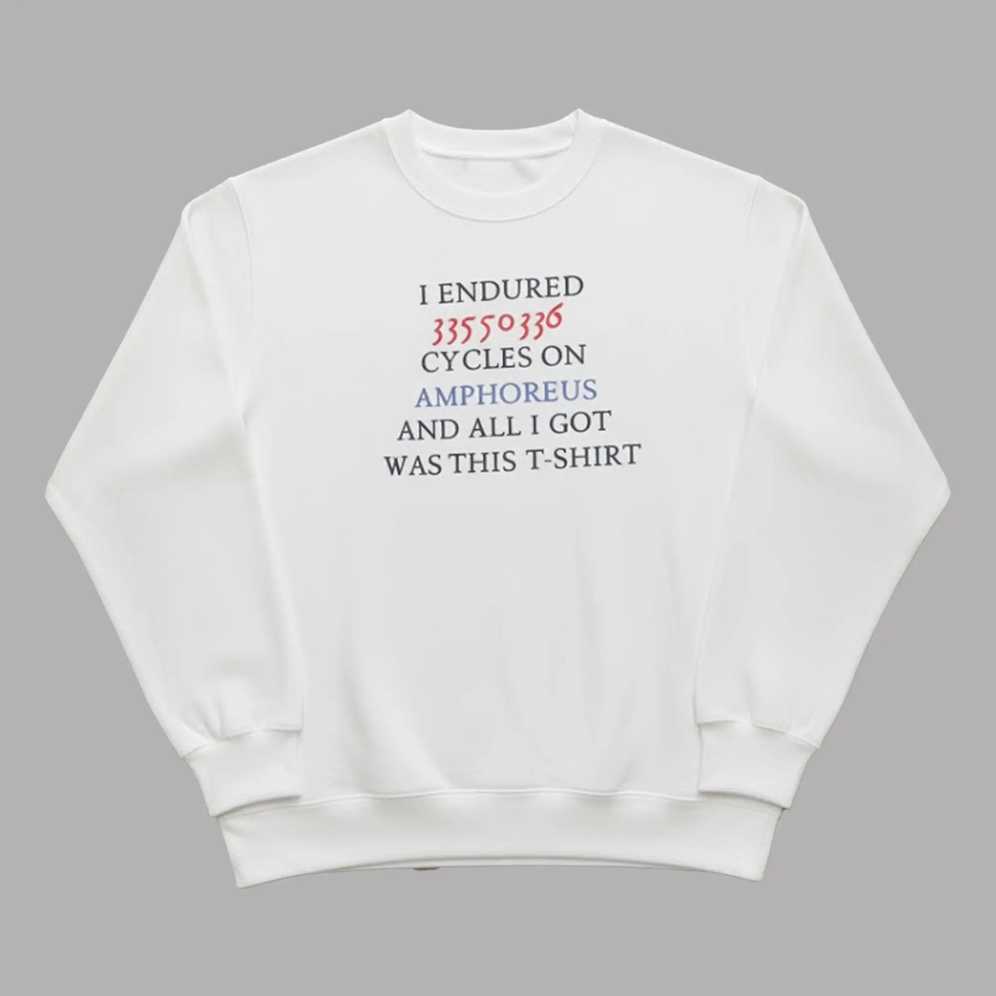 I Endured 33550336 Cycles On Amphoreus And All I Got Was This Shirt theclothingtribe