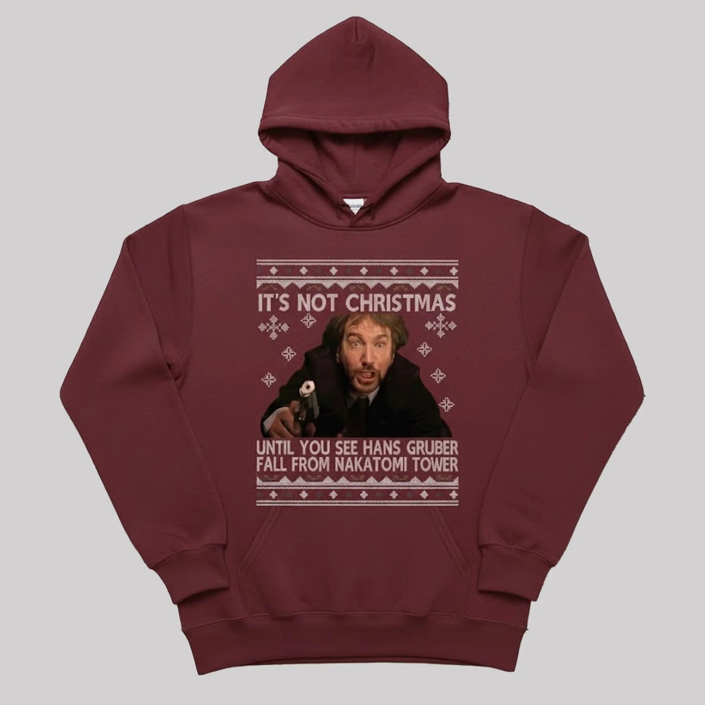 Its Not Christmas Until You See Hans Gruber Fall From Nakatomi Tower Shirt