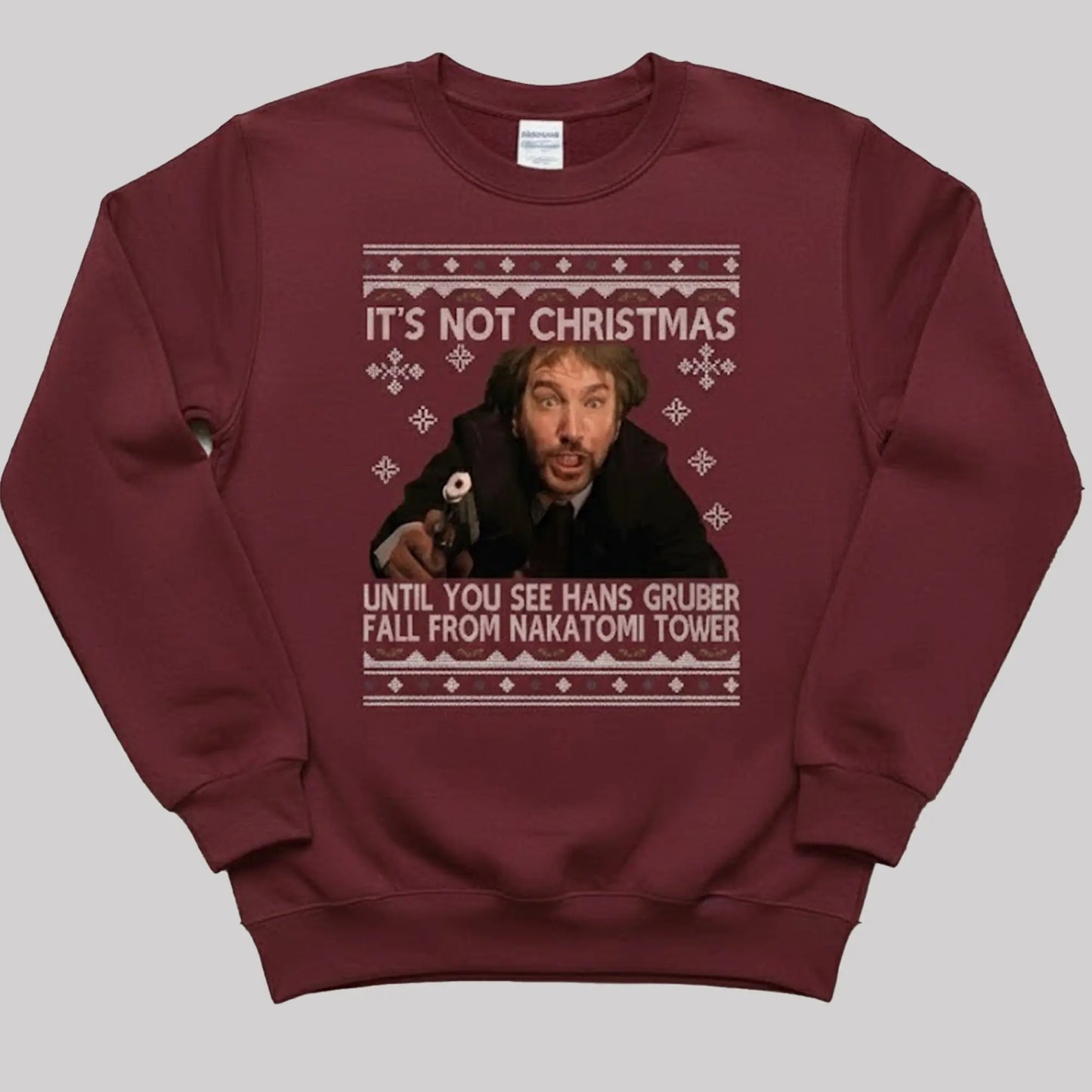 Its Not Christmas Until You See Hans Gruber Fall From Nakatomi Tower Shirt